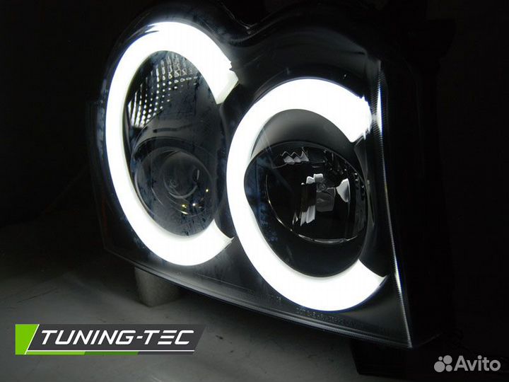 Jeep grand cherokee 05-08 Фары tube light черные