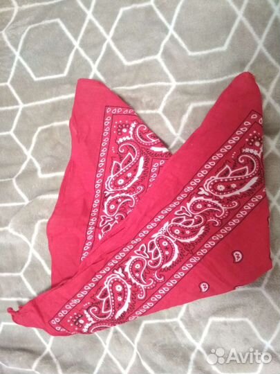 Бандана красная