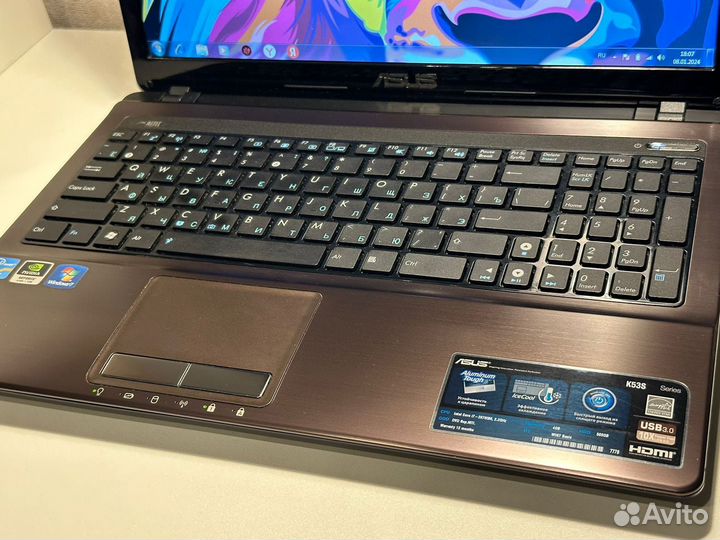 Ноутбук Asus i5 Nvidia 540M