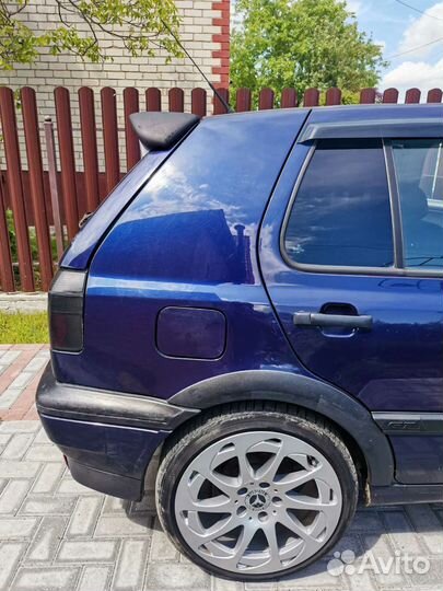 Zender golf3 mk3 спойлер