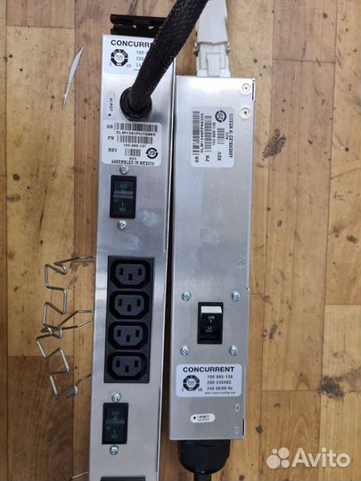 PDU сетевой фильтр concurrent + выключатель