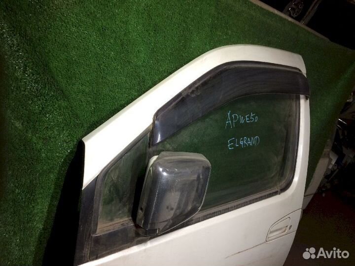 Дверь передняя левая nissan Elgrand ALE50 Перламут