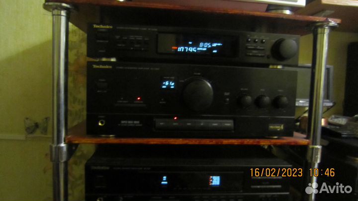 Стерео система Technics + олимп 005 с1