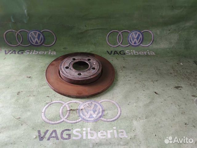 Диск тормозной задний 8E0615601M audi A4 B6 B7