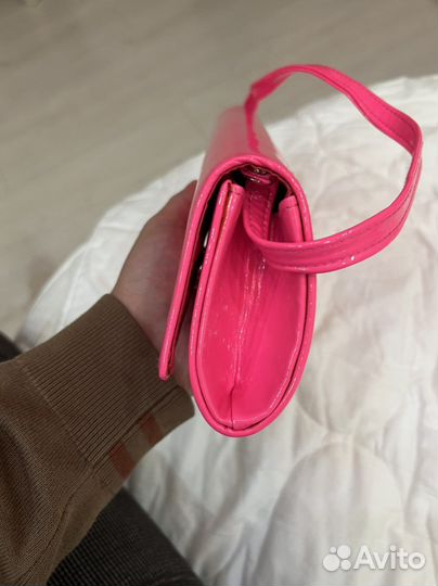 Сумка женская клатч розовая