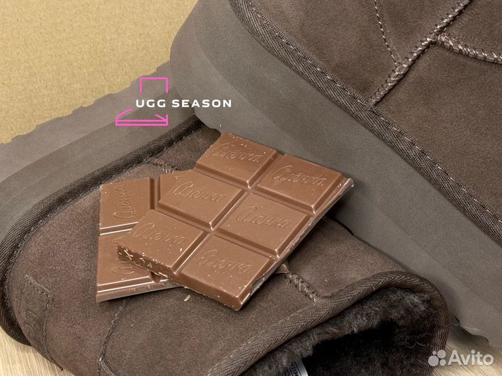Угги Ugg Classic Mini Platform Chocolate