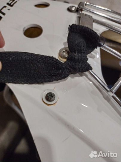 Вратарский шлем хоккейный bauer Jr