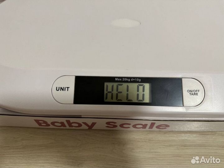 Детские электронные весы
