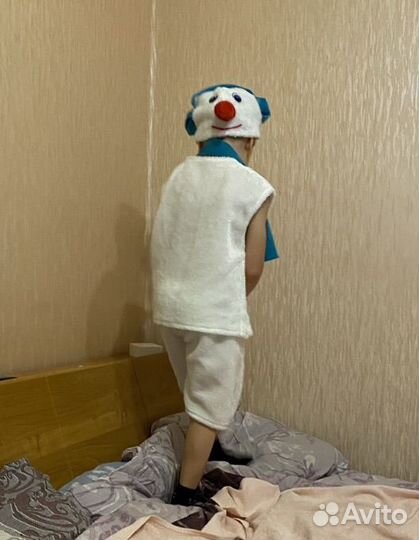 Костюм снеговика, карнавальный костюм