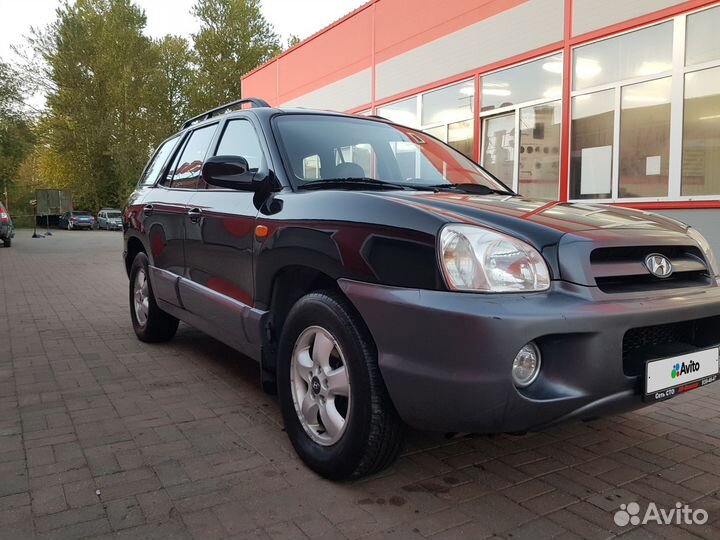 Hyundai Santa Fe 2.7 AT, 2005, 281 700 км