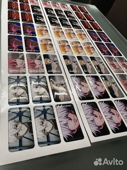 Изготовление объемных наклеек