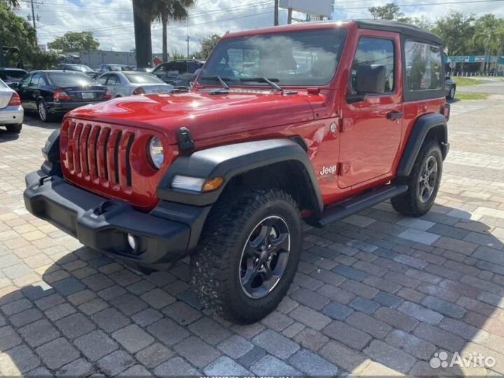 Jeep Wrangler 3.6 МТ, 2021, битый, 22 676 км