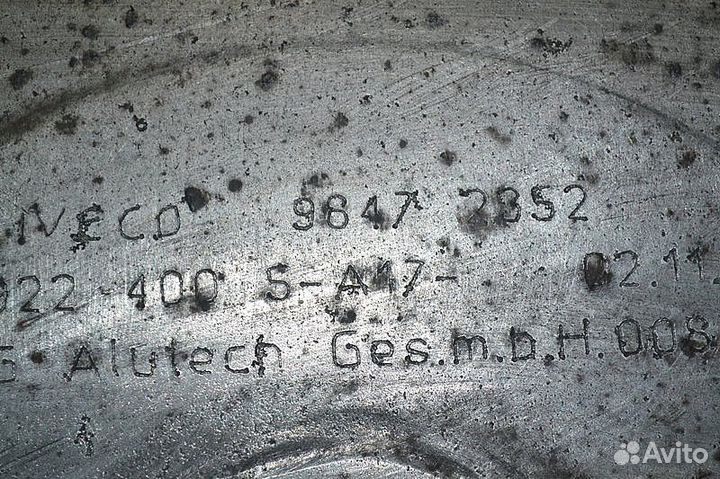 Топливный бак iveco Stralis (01.02)