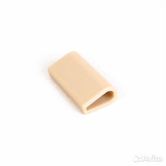 Концевик шва пластиковый, бежевый