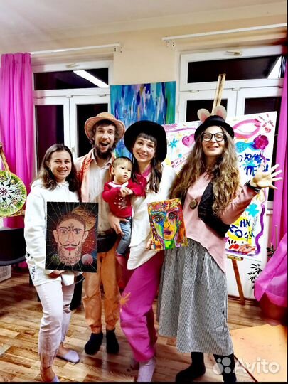 Event-художник на мероприятие, портреты гостей