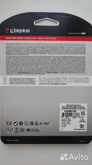 SSD M.2 Kingston 120 Гб