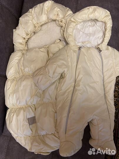 Зимний комбинезон для новорожденных