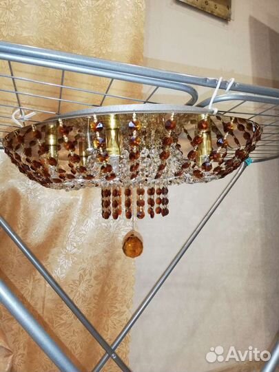 Люстра хрустальная
