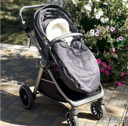 Коляска luxmom V8 2 в 1