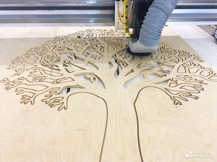 3 D фрезеровка, раскрой материалов