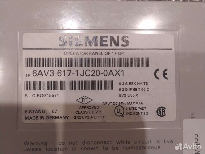 Компоненты автоматизации Siemens S5, S7, Schneider