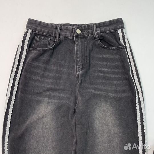 Balenciaga type джинсы широкие