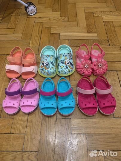 Crocs C4 C5 C6 сандалии сабо