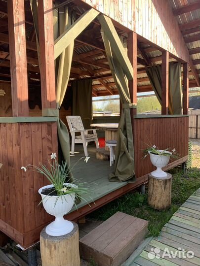 Русская баня на дровах