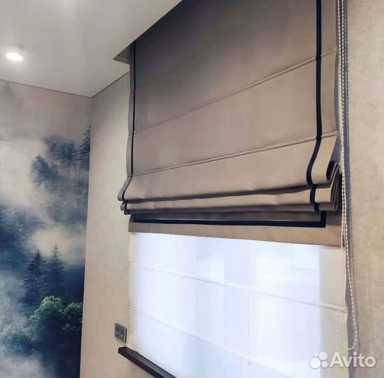 Римские шторы на окна