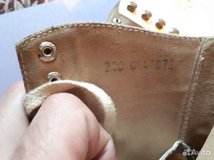 Коньки женские botas ретро