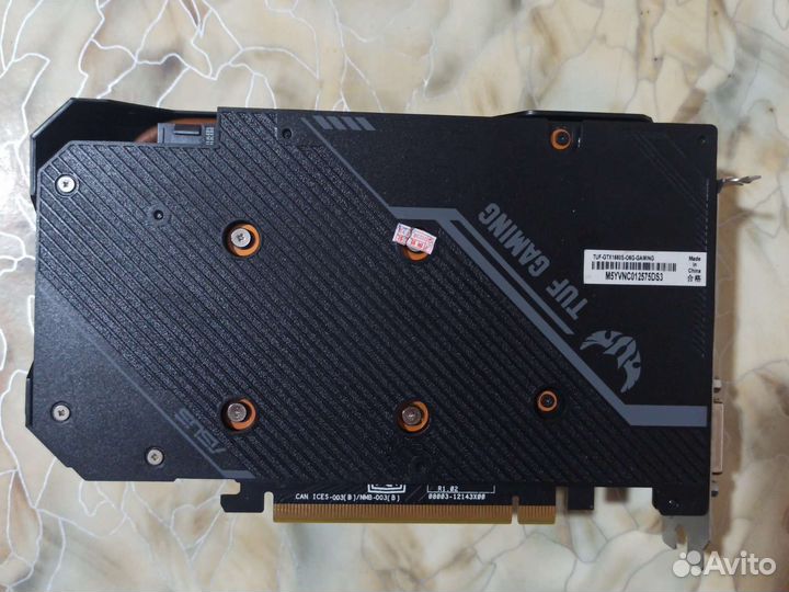 Видеокарта gtx1660 super