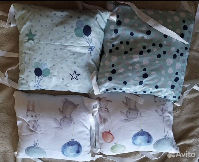 Бортики в кроватку