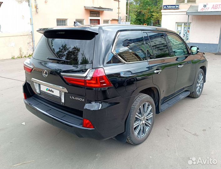 Lexus LX 4.5 AT, 2017, 190 000 км