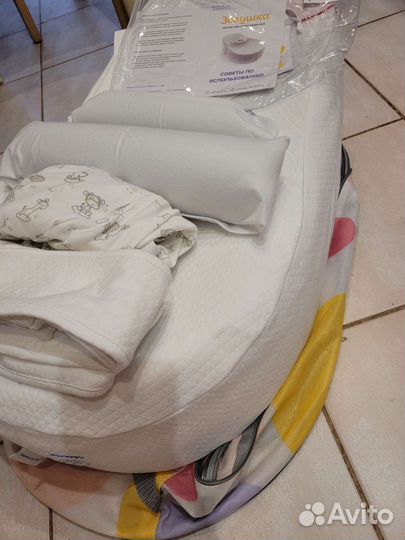 Детский кокон для новорожденных зевушка