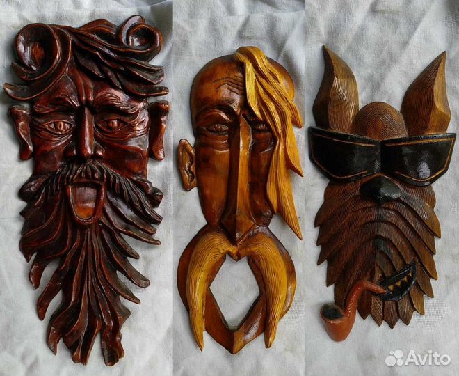 Панно из дерева настенное из СССР