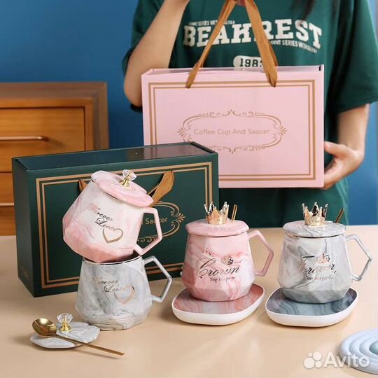 Подарочный набор кружка с подогревом