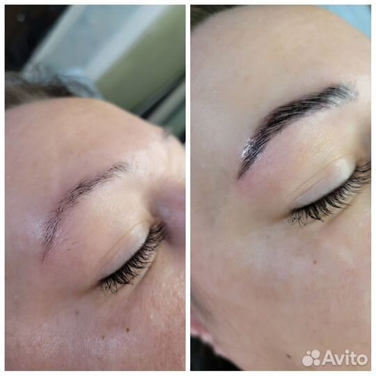 Брови ресницы