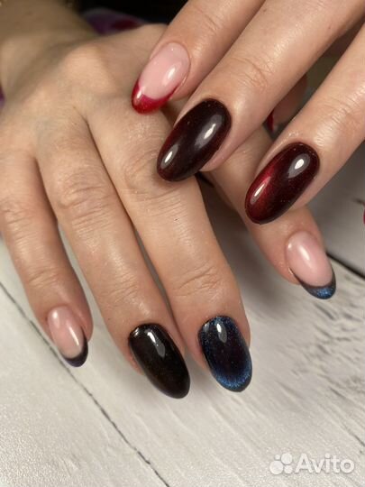 Наращивание ногтей,гель лак, укрепление