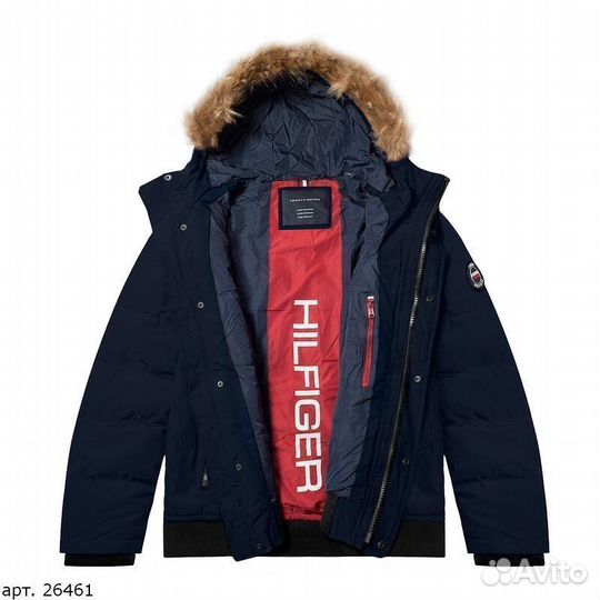 Зимняя Куртка Tommy Hilfiger Синяя