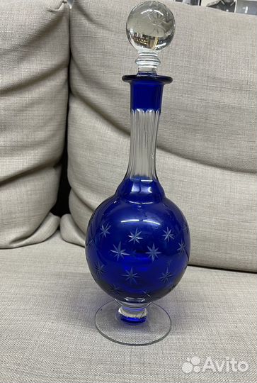 Графин штоф хрустальный