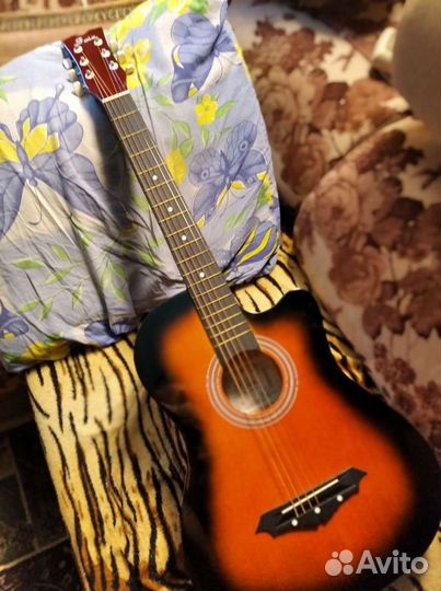 Гитара Fante FT-D38-3TS, с вырезом