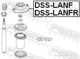 Опора амортизатора переднего левого Daewoo Lan