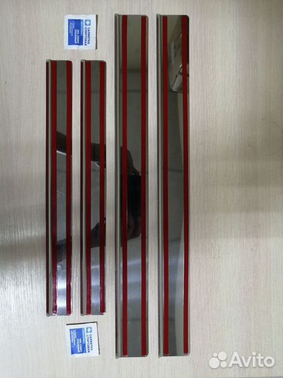 Накладки на пороги LADA Granta