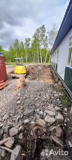 Услуги мини экскаватора