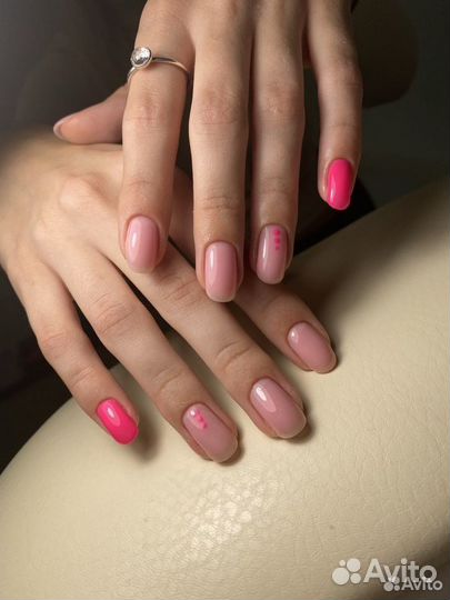 Маникюр, педикюр, наращивание ногтей