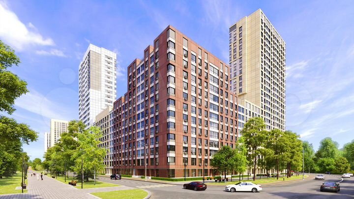 Квартира-студия, 26,5 м², 19/25 эт.