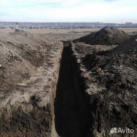 Услуги мини-экскаватора