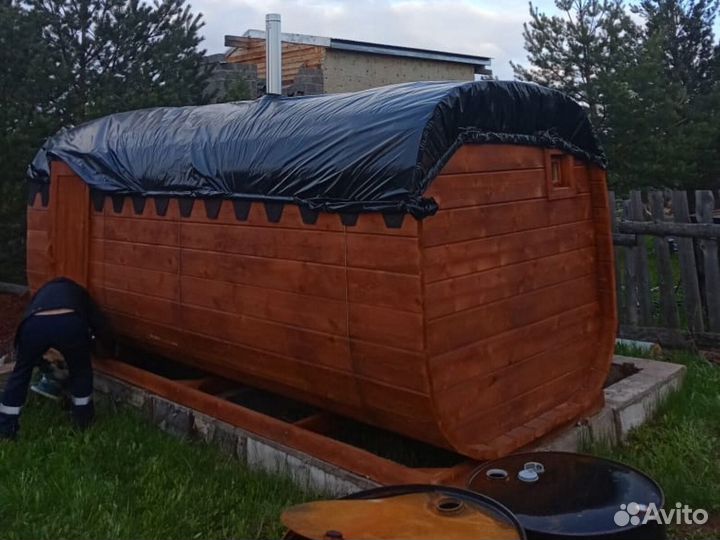 Баня квадро с доставкой