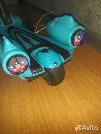 Самокат с дымом и звуком