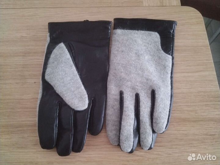 Перчатки кожаные новые мужские